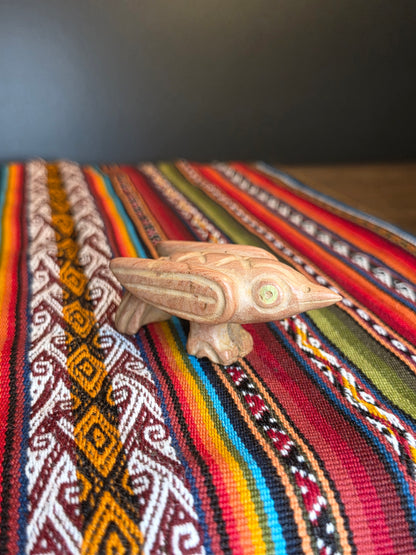 Peruvian Stone Hummingbird | Hand-Carved Andean Sculpture