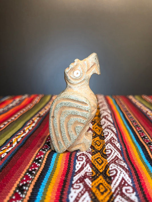 Peruvian Stone Condor | Hand-Carved Andean Sculpture