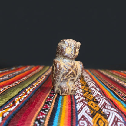 Peruvian Stone Owl | Hand-Carved Symbol of Wisdom