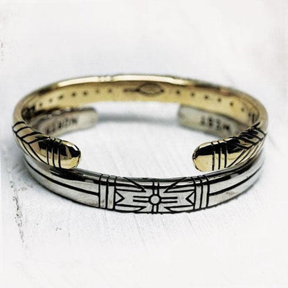 Medicine Wheel Cuff I Bahgsu Jewels