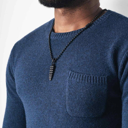 Snake Scale Clasp Necklace | Black Plated Brass | Coppertist.Wu