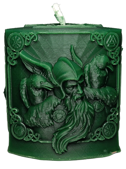 Odin Pillar Candle | 100% Canadian Beeswax
