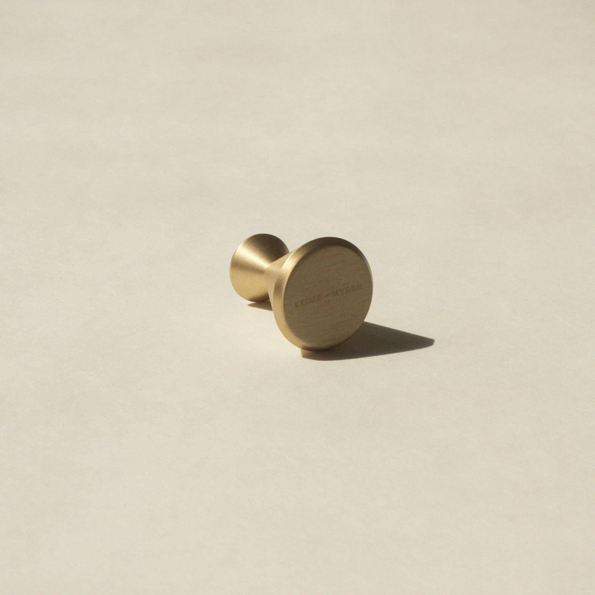 Hourglass Incense Holder | Hand-Polished Brass