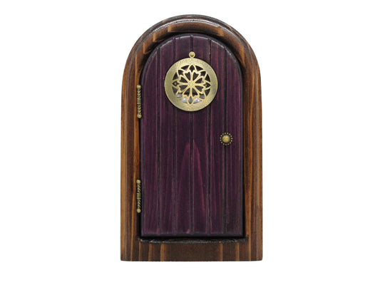 Treasured Moments Fairy Door | Handmade Cedar Fairy Door