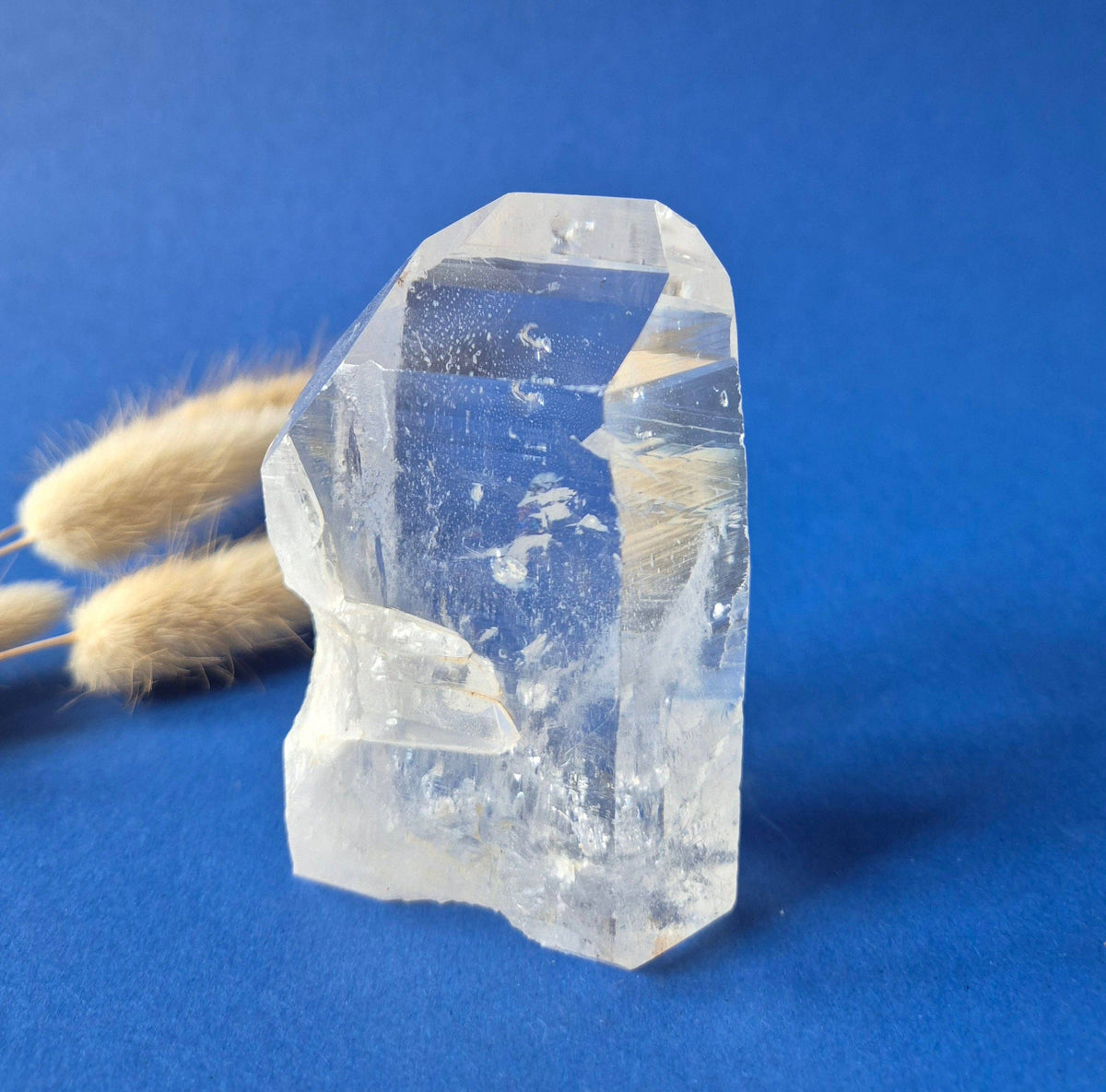 Lemurian Quartz Point 259g – High Quality Clear Quartz