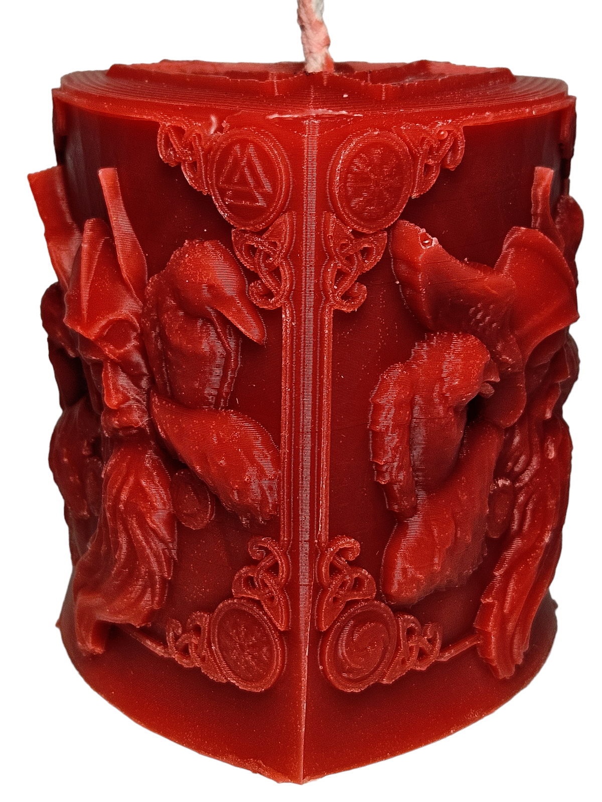Odin Pillar Candle | 100% Canadian Beeswax