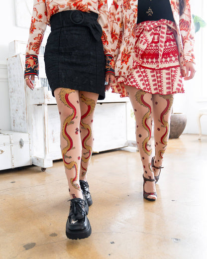 Year of the Dragon | Sheer Tights