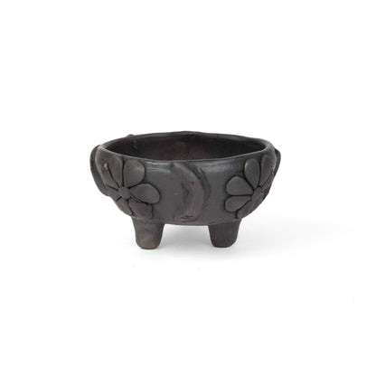 Oaxaca Polished Clay Sahumerio | Traditional Ceremony Copalera