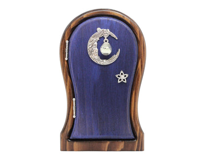 Mystical Moon Portal Fairy Door | Handmade Cedar Fairy Door