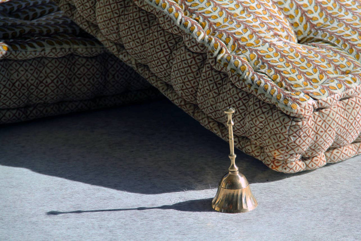 Brass Meditation Bell | Handcrafted Sound Tool