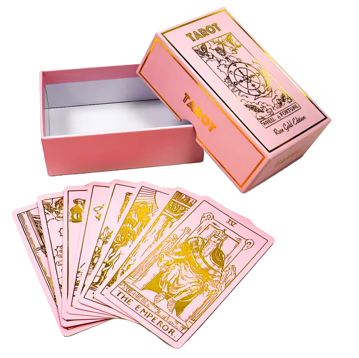 Rose Gold Tarot & Guide | Classic Tarot Deck