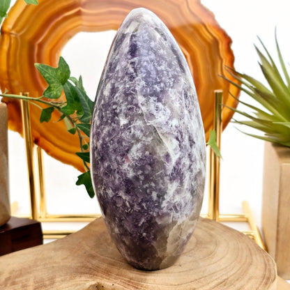 Lepidolite Crystal from Madagascar | Stone of Peace & Transition