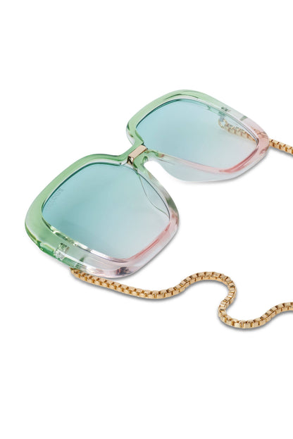 Watermelon Sugar | Armless Sunglasses with Aura Crystal