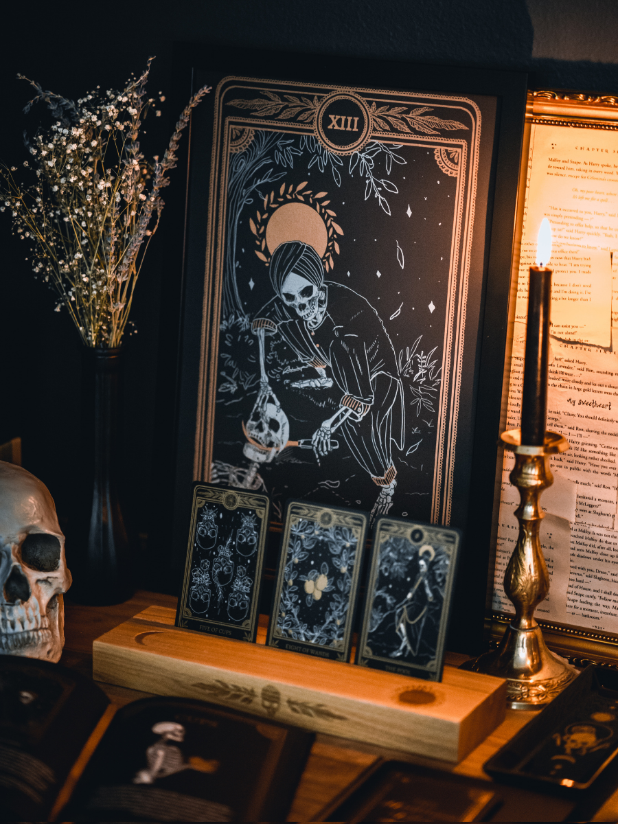 Marigold Tarot Print – Death | Amrit Brar