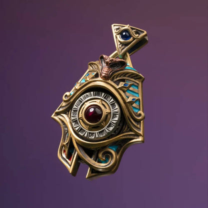 Eye of Horus Spinner Pendant | Coppertist.Wu
