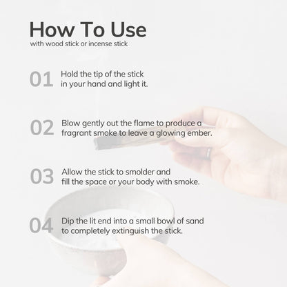 Mini Palo Santo Incense Stick | Holy Wood & Sacred Smoke (Single)