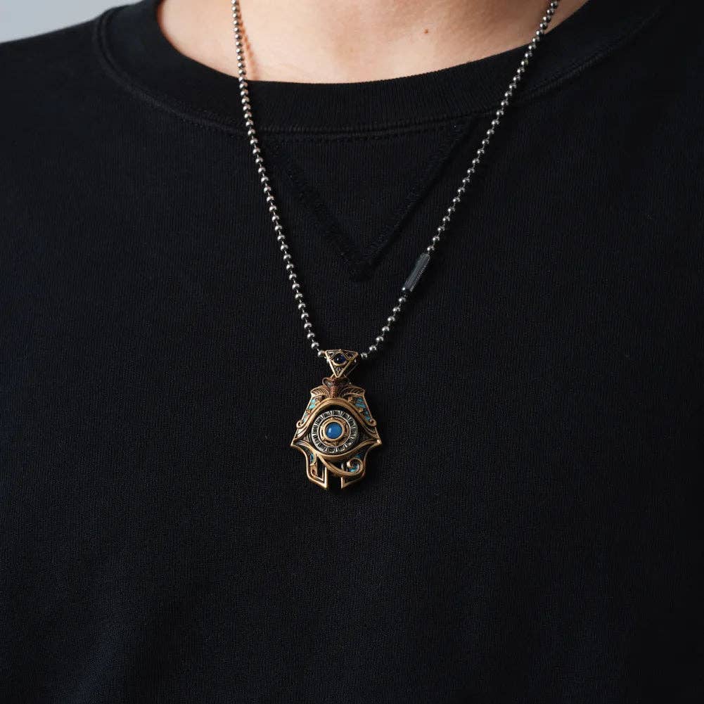 Eye of Horus Spinner Pendant | Coppertist.Wu