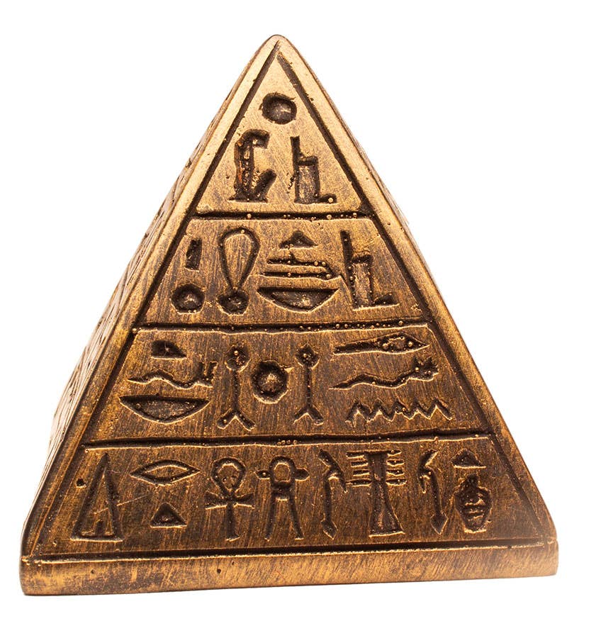 Egyptian Pyramid | Sacred Geometry Decorative Sculpture