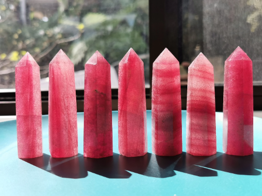 Strawberry Quartz Tower | Crystal for Love & Emotional Healing