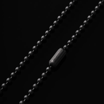 Snake Scale Clasp Necklace | Black Plated Brass | Coppertist.Wu