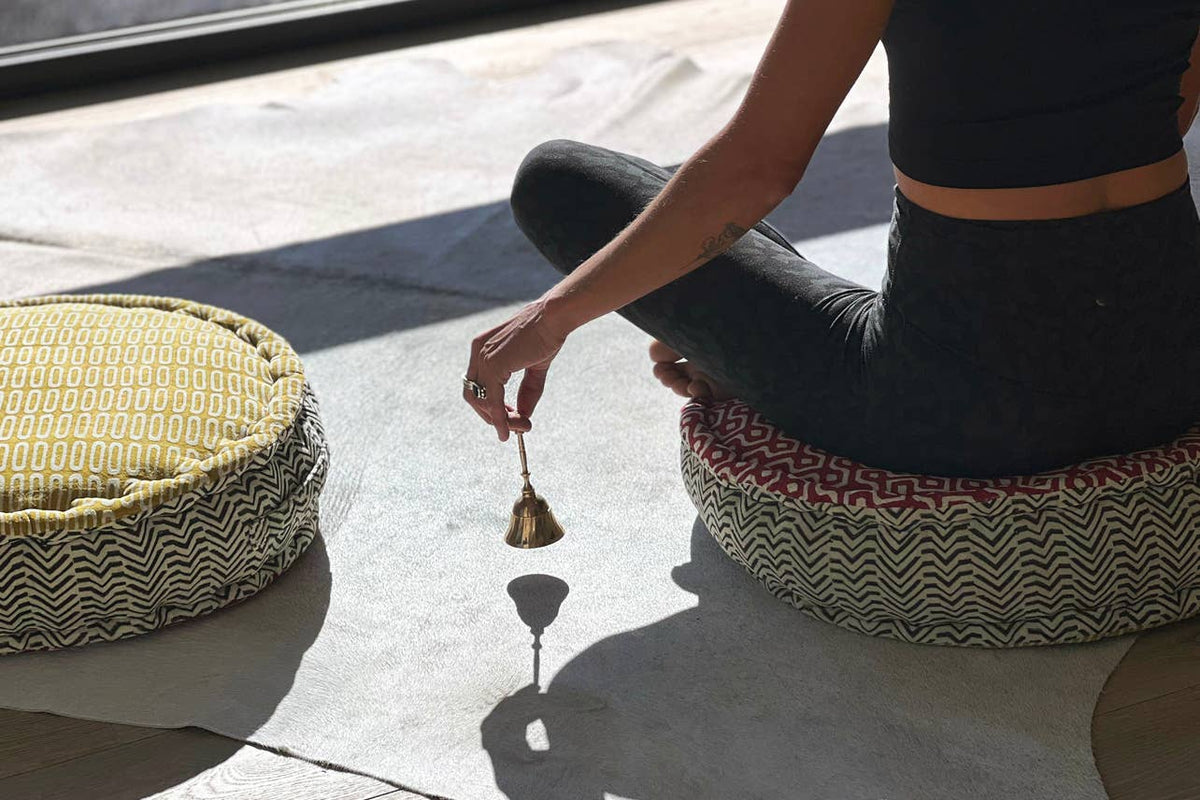 Brass Meditation Bell | Handcrafted Sound Tool