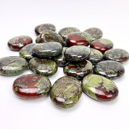 Dragon Bloodstone Palm Stone | Stone of Courage & Vitality