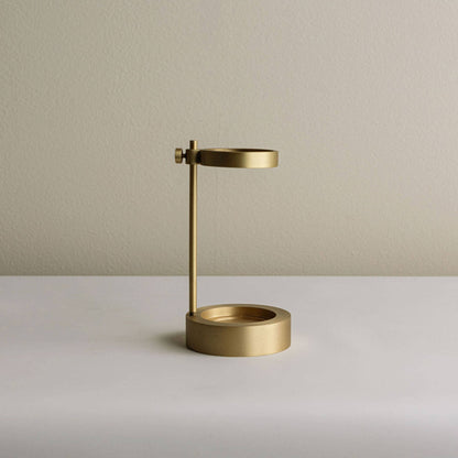 Brass Resin Incense Burner | Satin Brass