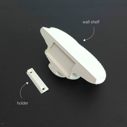 Tinder Fungus Floating Shelf | Sculptural Wall Shelf