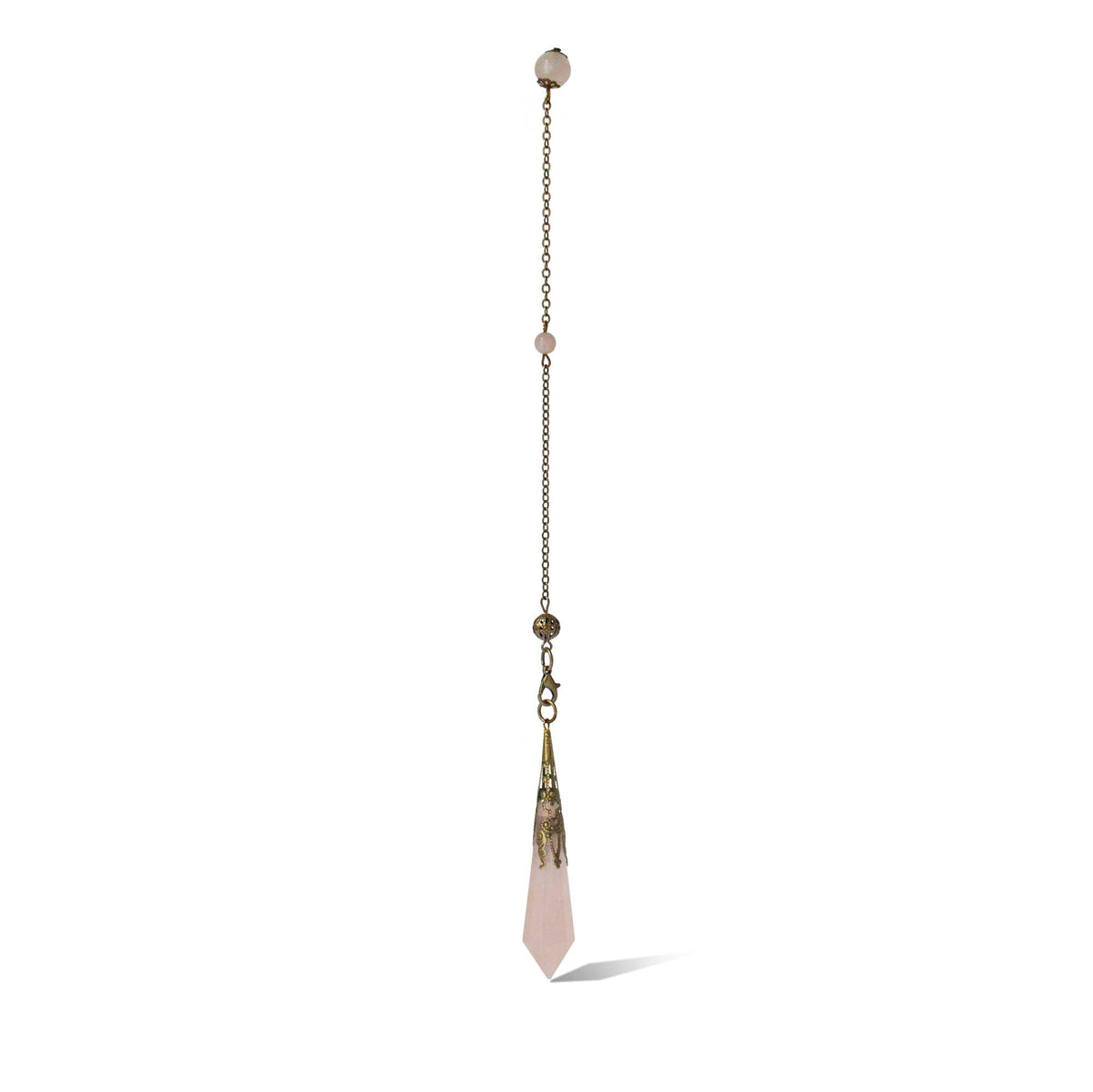 Rose Quartz Pendulum | Love, Healing & Intuition