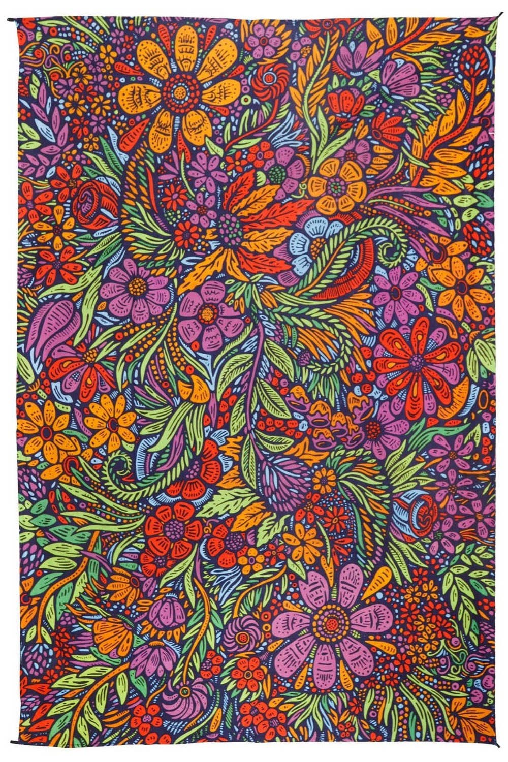 Lush Flower 3D Tapestry | Chris Pinkerton Psychedelic Art