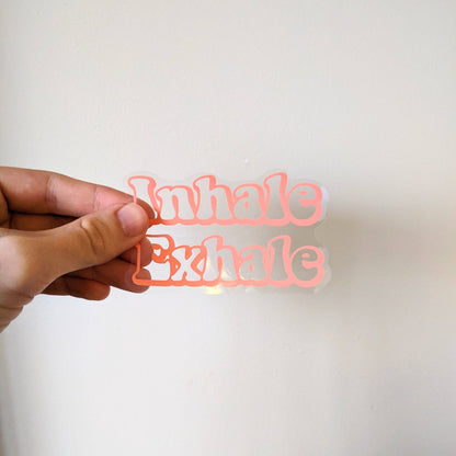Love Yourself Mirror Decal | Reusable Affirmation Cling