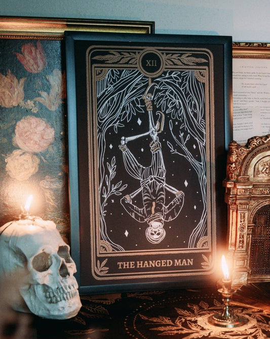 Marigold Tarot Print – The Hanged Man | Amrit Brar
