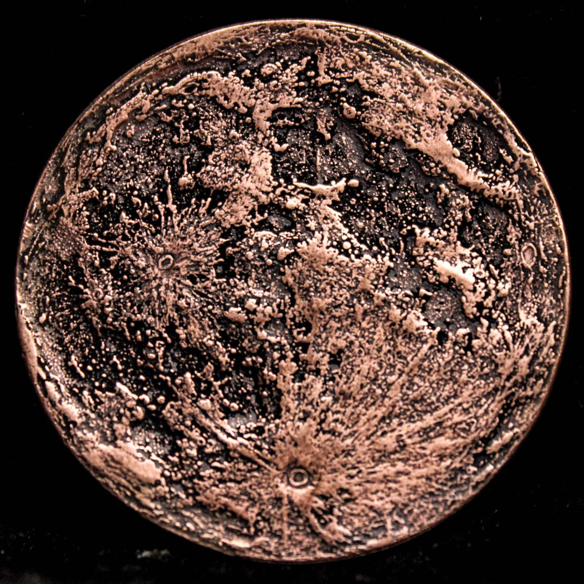 Copper Super Blood Moon Coin - Large 1.5"