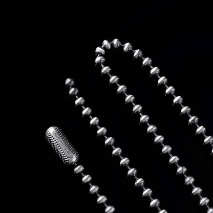 Snake Scale Clasp Necklace | Sterling Silver | Coppertist.Wu