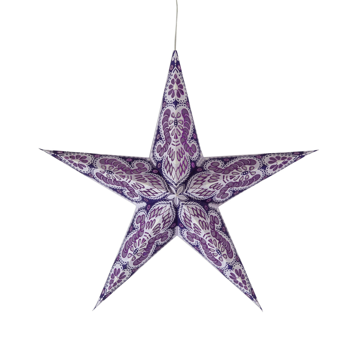Phoenix 5 Point 16" Violet | Paper Star Light