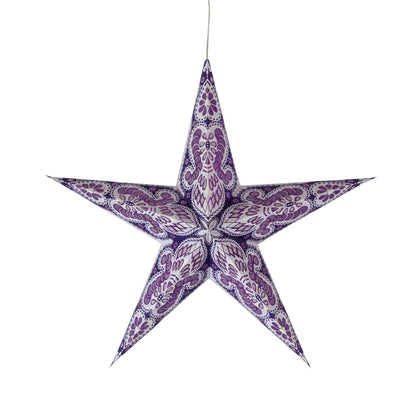 Phoenix 5 Point 16" Violet | Paper Star Light