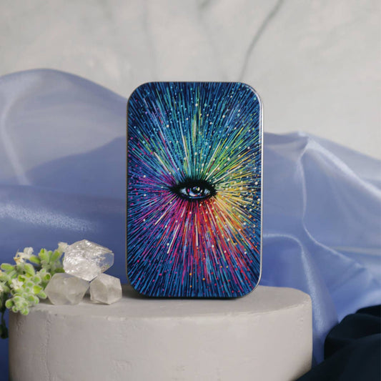 Little Prisma Visions Tarot | Travel Tarot Deck by James R. Eads