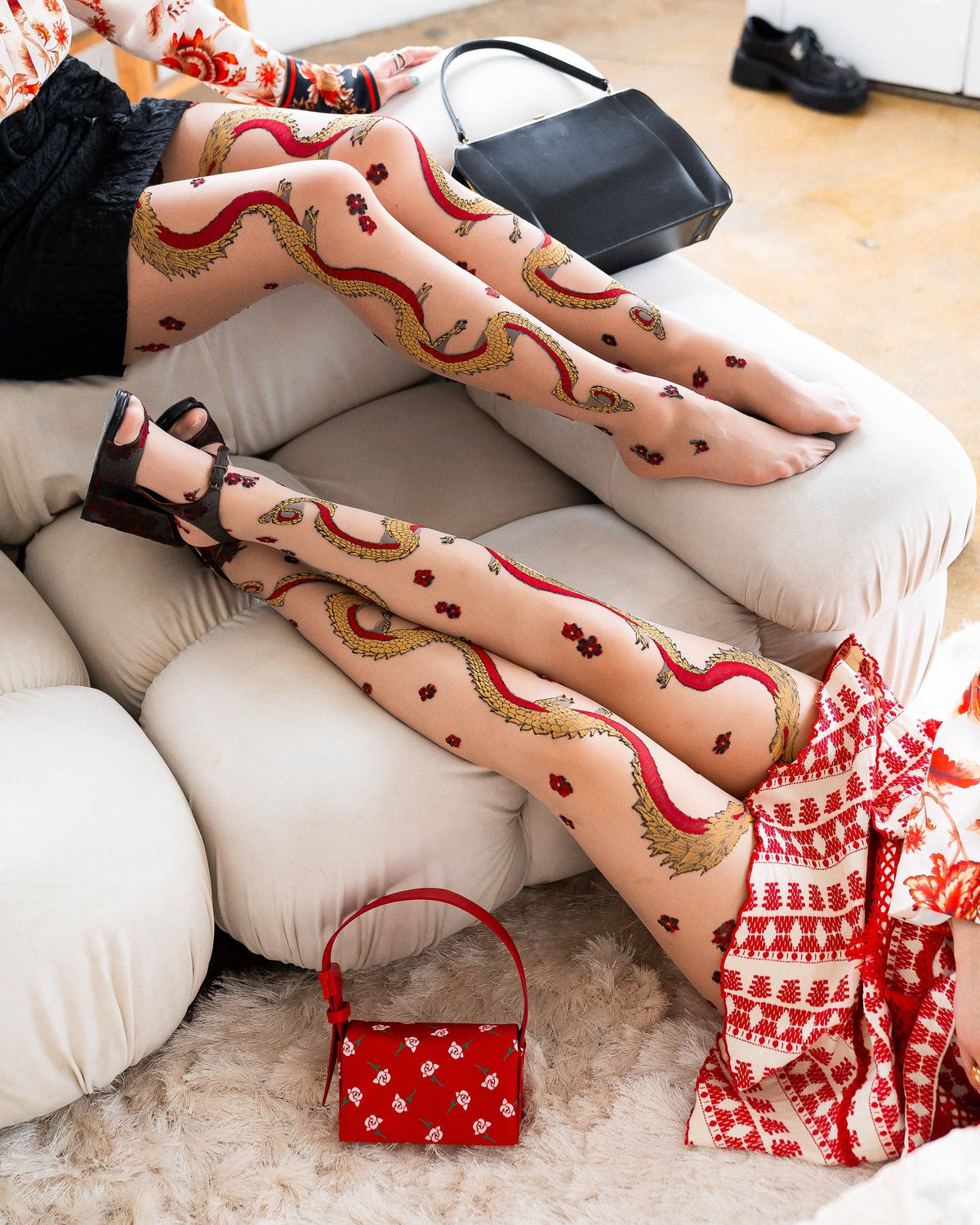 Year of the Dragon | Sheer Tights
