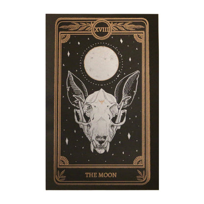 Marigold Tarot Print – The Moon | Amrit Brar