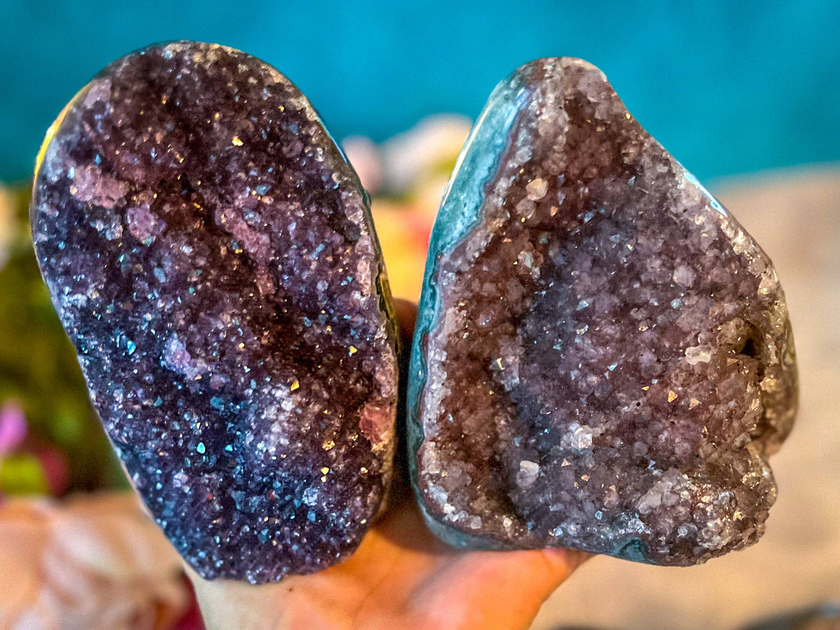 Large Rainbow Amethyst Cathedrals | Statement Crystal Specimens