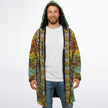 Lotus Guardian Zipper Cloak | Recycled Performance Fleece | Manifestie