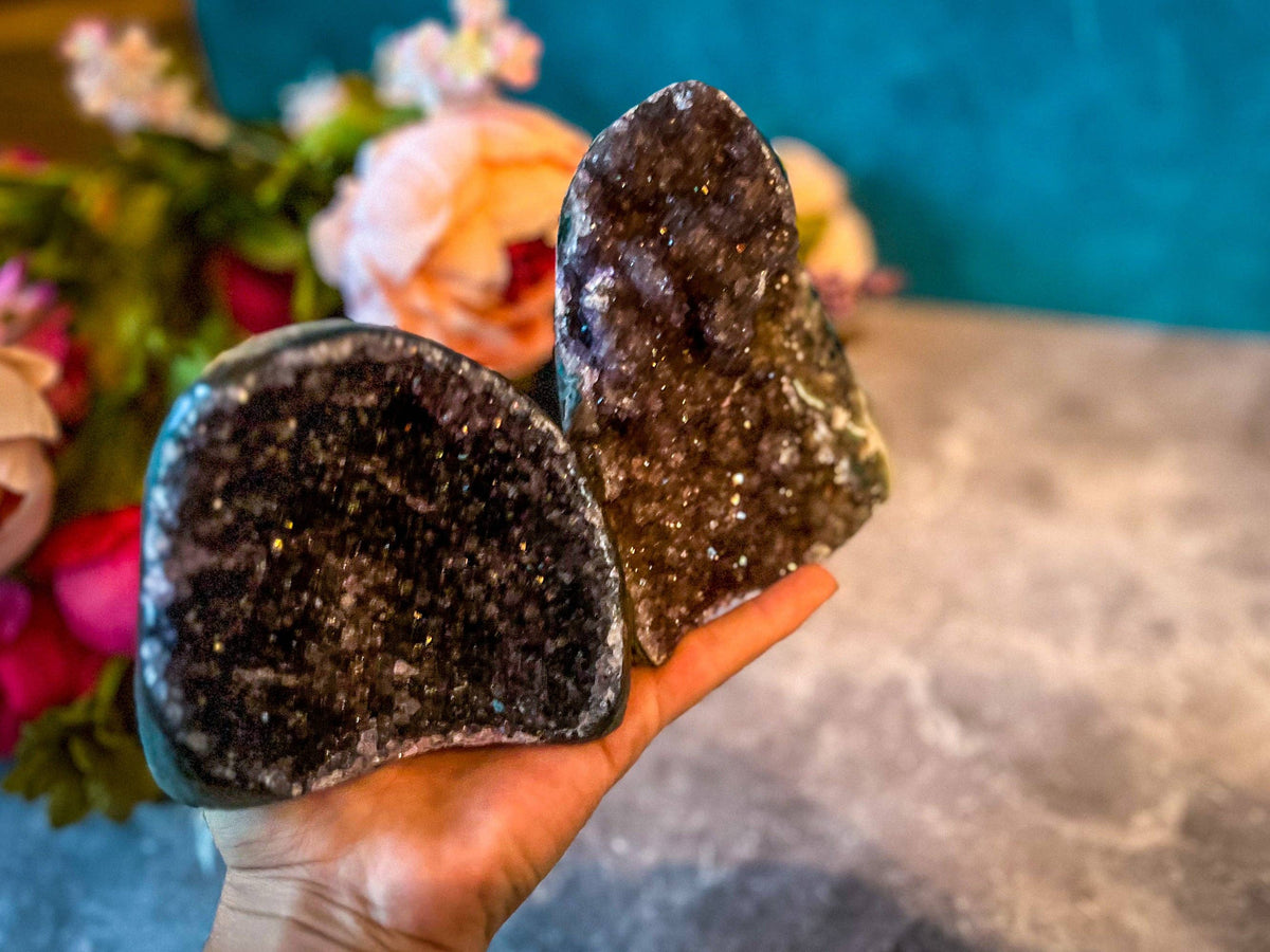 Large Rainbow Amethyst Cathedrals | Statement Crystal Specimens