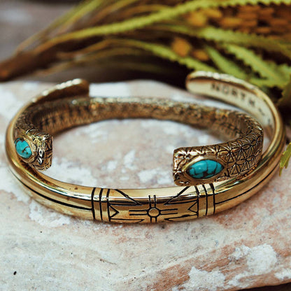 Medicine Wheel Cuff I Bahgsu Jewels