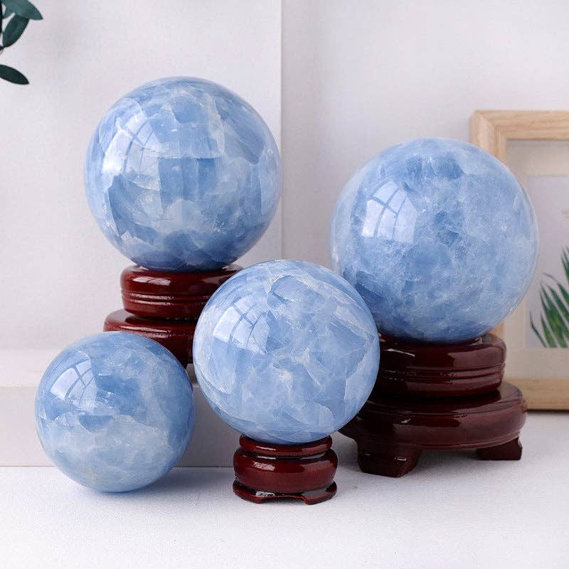 Celestine Sphere | Crystal for Peace & Spiritual Connection