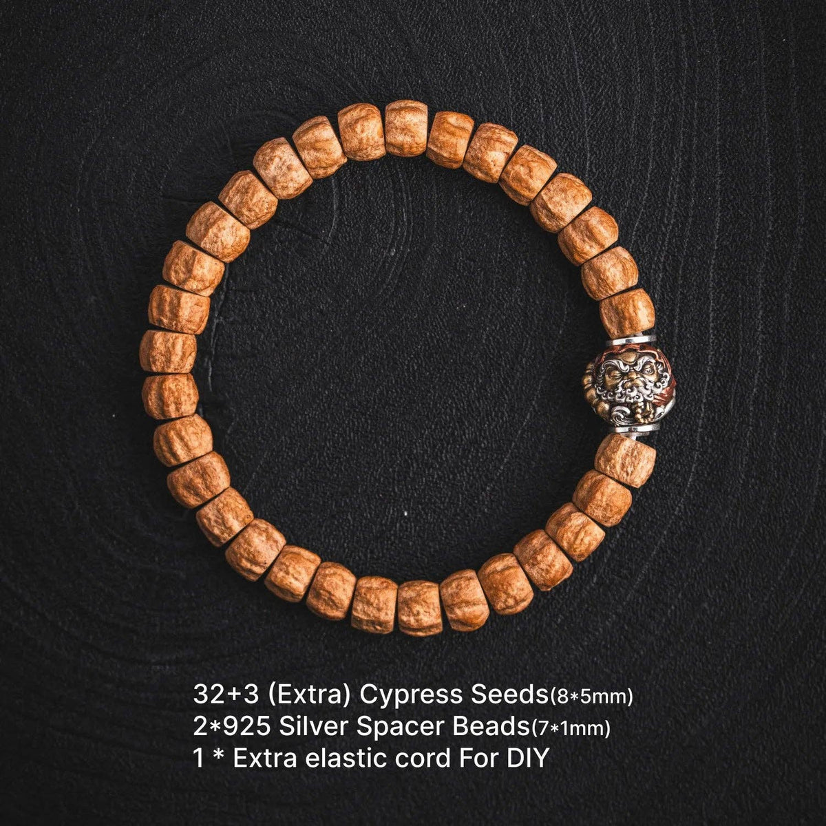 Bodhidharma Beaded Bracelet | Coppertist.Wu