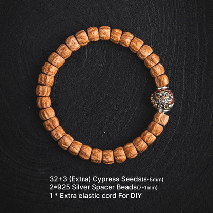 Bodhidharma Beaded Bracelet | Coppertist.Wu
