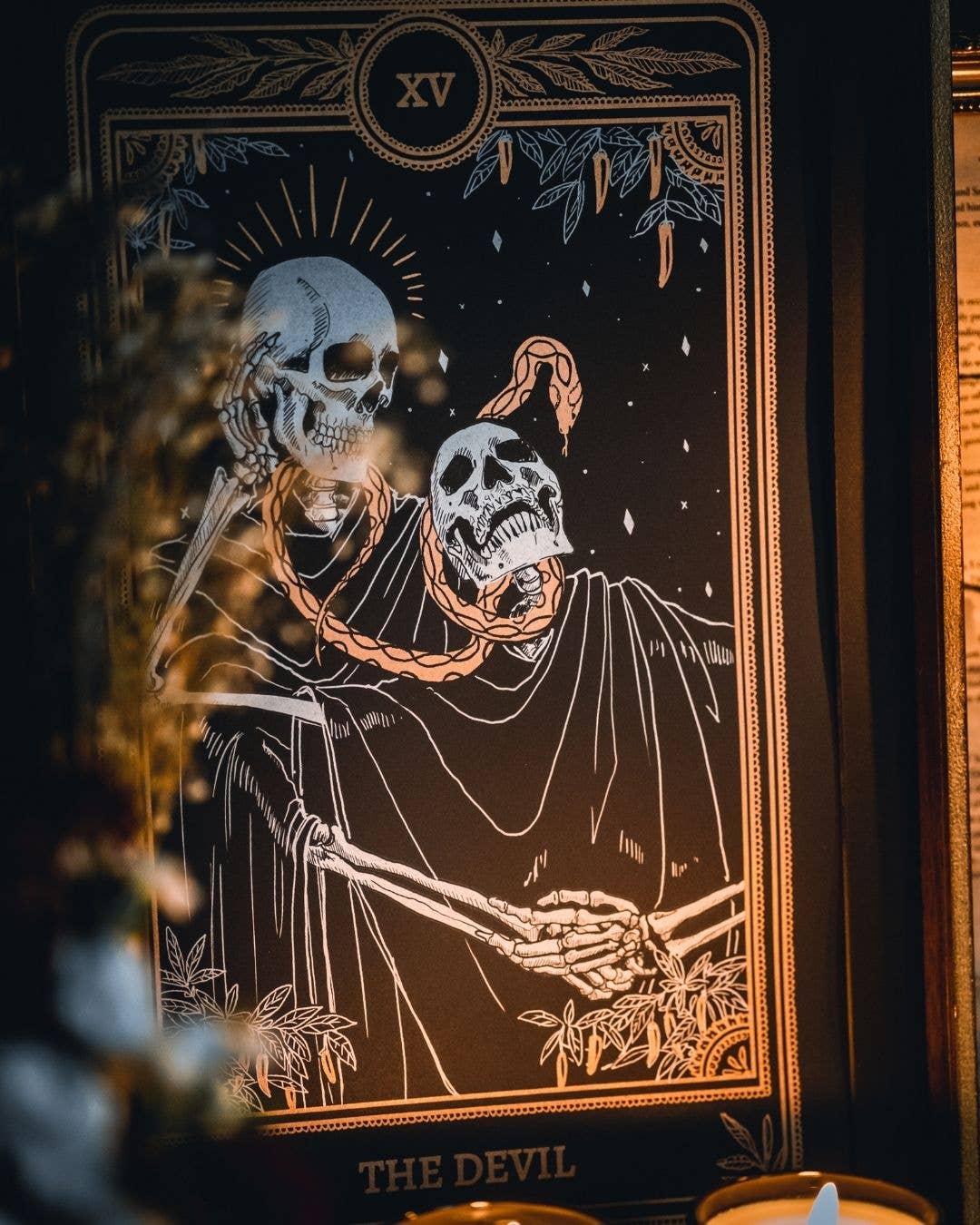 Marigold Tarot Print – The Devil | Amrit Brar