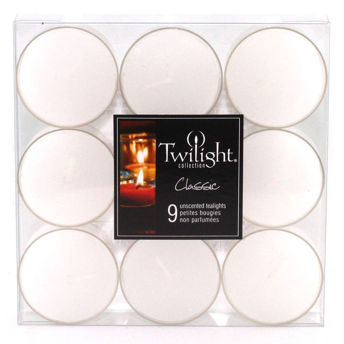 Twilight White Tealight | Unscented