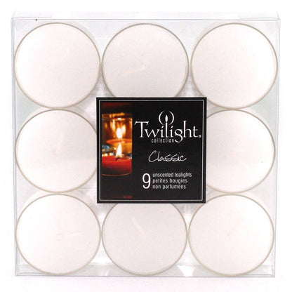 Twilight White Tealight | Unscented