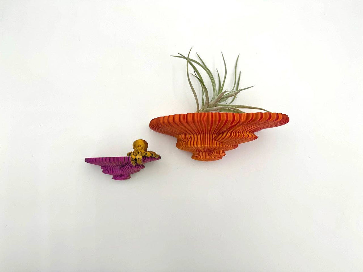 Tinder Fungus Floating Shelf | Sculptural Wall Shelf